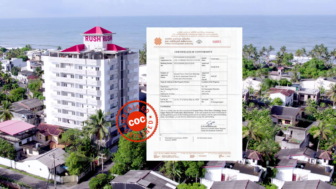 Rush Court 3 obtaining the COC certification
